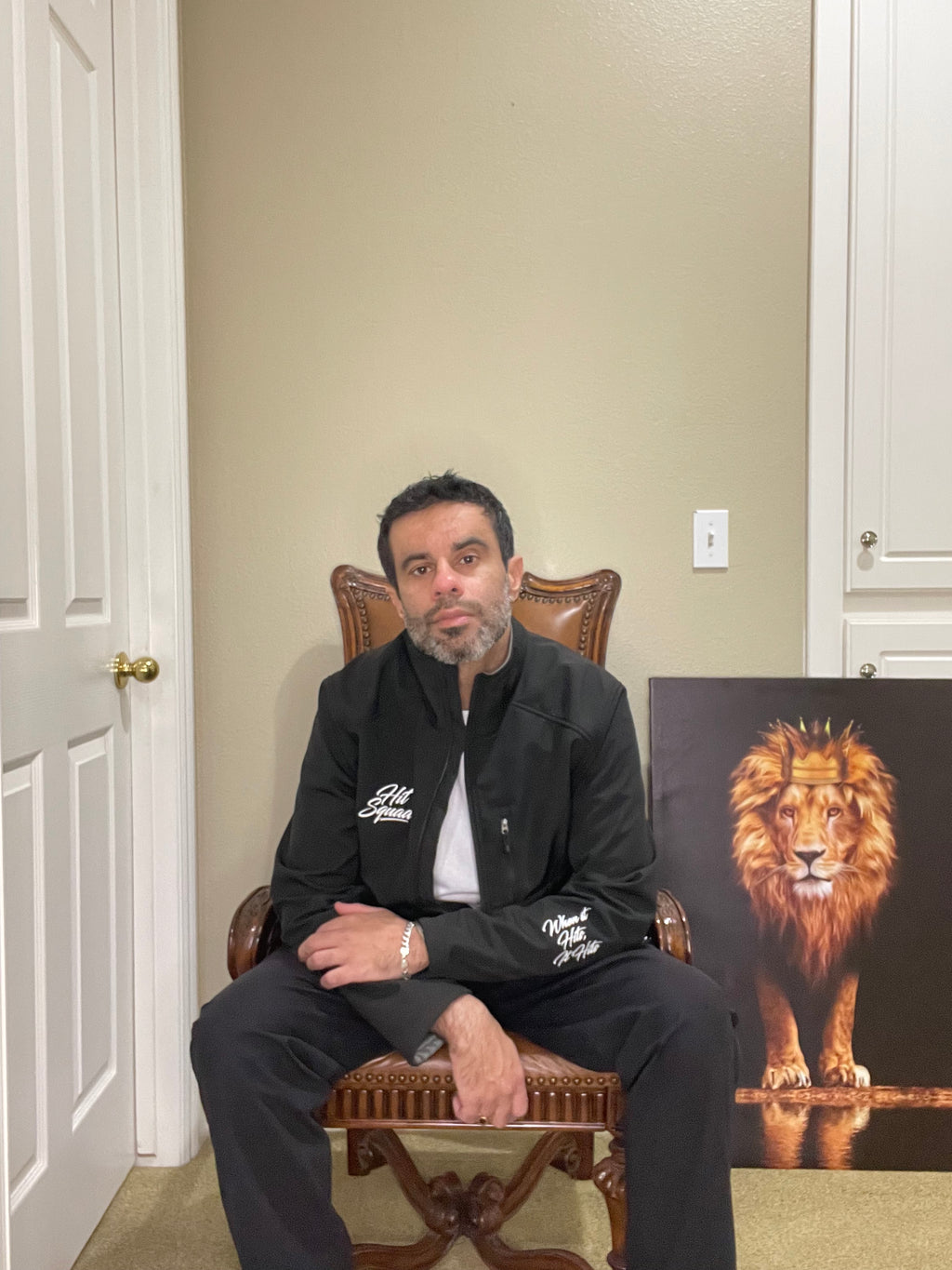 When It Hits, It Hits Full Zip Jacket