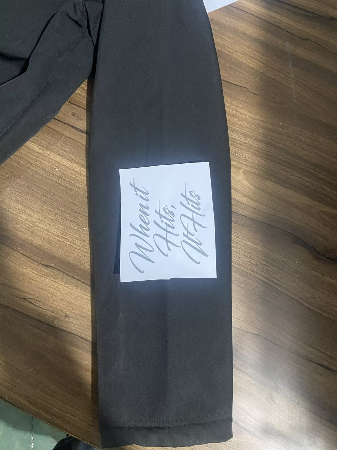 When It Hits, It Hits Full Zip Jacket